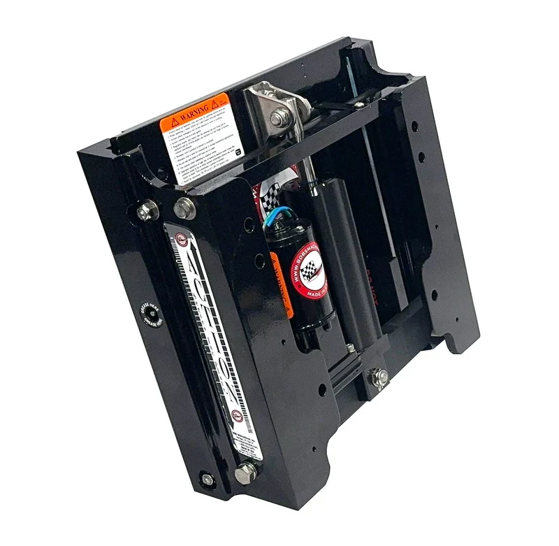 BOBS MACHINE 100104101P 4' Action Series Pwd Coated Blk | jBUYj.com