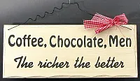 The Richer The Better Plaque 0111-WP339
