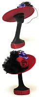 Red Hat Mannequin withHat black bow 0126-16008