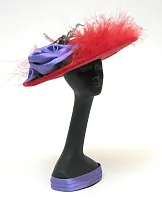 Red Hat Mannequin withHat Red feather 0126-16009