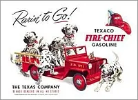 Tin Sign Texaco - Rarin&#039; to Go 0126-40206