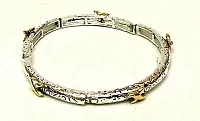 Stackable Stretch Bangle Gold X 015-2075
