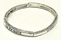 Stackable Stretch Bangle-For The World 015-2740