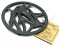 Old Mountain Horse Trivet Cast Iron 0166-10196