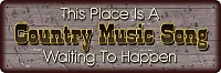 Country Music Song Sign 017-1432