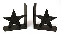 Cast Iron Star Bookends 0170-04411