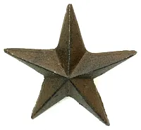 Cast Iron Nail Star - Large Set of 12 0170J-02110