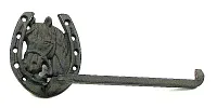 Horse Horseshoe Toilet Paper Holder 0170J-04207