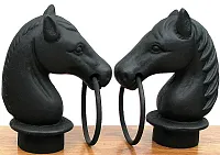 Horse Head For Hitching Set of 2 0170J-11617