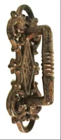Large Nostalgic Door Pull Cast Iron Set/2 0170J-21816