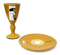 Elvis 2002 Goblet & Plate 0179-39461