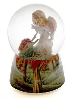 Roman Seraphim Musical Waterglobe - Fall 0182-47502C