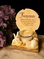 Footprints Poem Votive Holder 0183-73856r