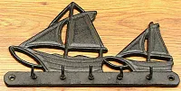 Sailboat Key Hook Cast Iron 0184-0662
