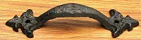 Fleur De Lis Gate Handle Set/6 0184J-0040