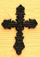 Small Cast Iron Cross 0184J-01031