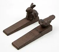 Bird & Rabbit Cast Iron Door Stop 0184J-02054A