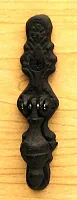Vertical Cast Iron Cabinet Pull S/2 0184J-0208