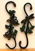 Cast Iron Butterfly & Dragonfly Plant Hanger 0184J-03073