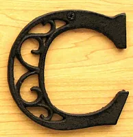Cast Iron Letter C 0184J-0557-C