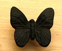 Cast Iron Butterfly Drawer Pull S/6 0184J-2006