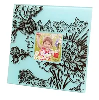 Velvet Square Frame - Blue 0193-36437