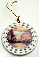 Thomas Kinkade &#039;Christmas Cottage&#039; Ornament 0193-612731