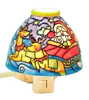 Translucent Porcelain Santa Night Light 0193-70343