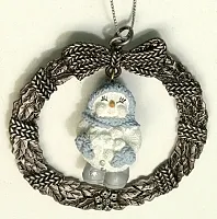 Snow Buddies Snowball Pewter Ornament 0193-97576