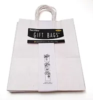 Gift Bag White Pack5 0199-85468