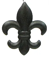 Small Metal Fleur De Lis 021-21756