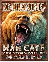 Man Cave - Grizzly 034-1817