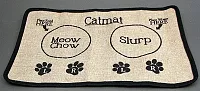 Burlap Cat Placemat 049-15972