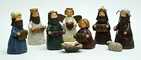 Mini Nativity Nine Piece Set 049-69021