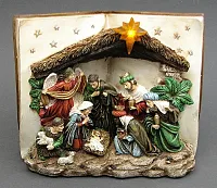 Nativity Scene Book LED 049-95522