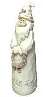 Resin Large Glitter Accented Santa Figure 049-98143