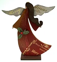 Wood Angel Tablepiece 049-99684