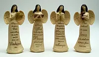 Cream Angels Set of Four 049-99697
