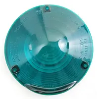 Barjan 0499016G Green 4&quot; Round Replacement Lens Cover 73-1791-A,