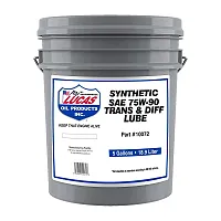 Lucas Oil Synthetic Sae 75W-90 Gear Oil - 5 Gallon