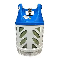 Viking Cylinders 17lb Vertical Fiberglass Composite LPG Cylinder w/Type 1 Valve 