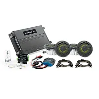 Roswell R 6.5&quot; Marine Audio Package w/RGB Remote &amp; Controller - Anthracite G