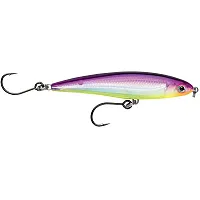 Rapala X-Rap&reg; Twitchin&rsquo; Minnow 4&quot; Purple Chartreuse