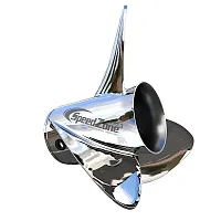 Turning Point SpeedZone Max3 - Right Hand - Stainless Steel Propeller - 3-Blade 