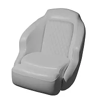 TACO Anclote Diamond Bucket Seat - White