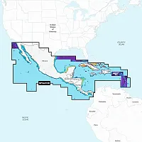 Navionics Platinum+ NPSA010R - Central America &amp; Caribbean