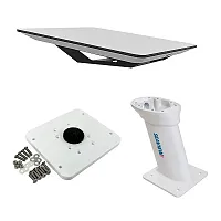 KVH Starlink Flat Panel Kit w/10&quot; Seaview Pedestal Mount &amp; Adastlka Starlink