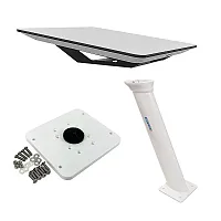 KVH Starlink Flat Panel Kit w/24&quot; Seaview Pedestal Mount &amp; Adastlka Starlink