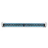 Hella Marine Sea Hawk-470 Pencil Beam Light Bar w/Blue Edge Light &amp; White Ho