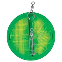 Luhr-Jensen 3-1/4&quot; Dipsy Diver - Kelly Green/Silver Bottom Moon Jelly